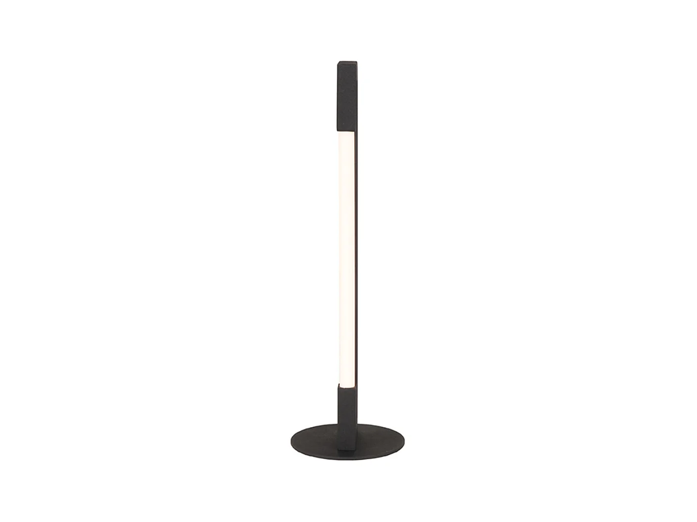 Lampe de table Futuro - Noir - Métal - 16x16x53 cm