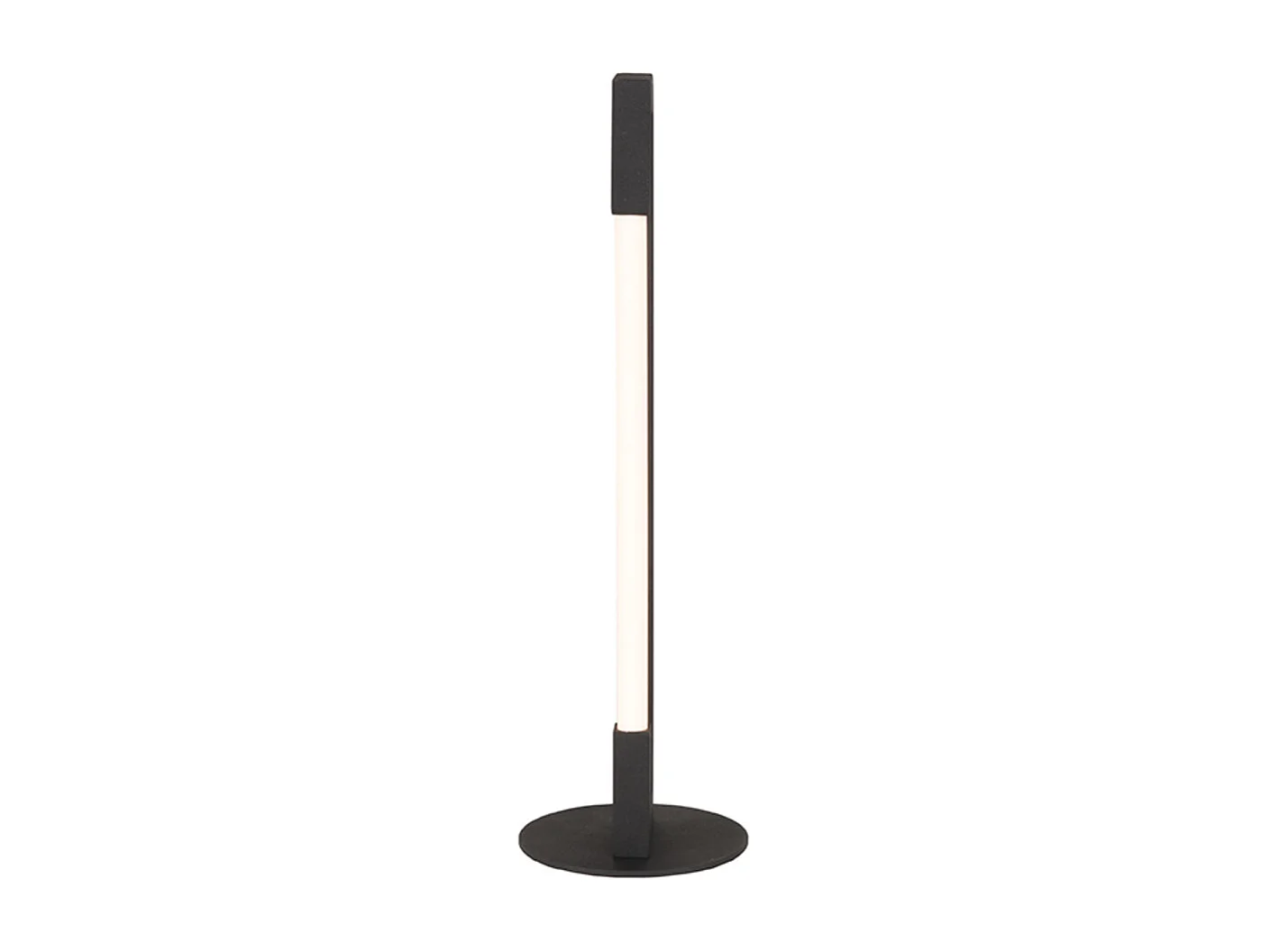 Lampe de table Futuro - Noir - Métal - 16x16x53 cm