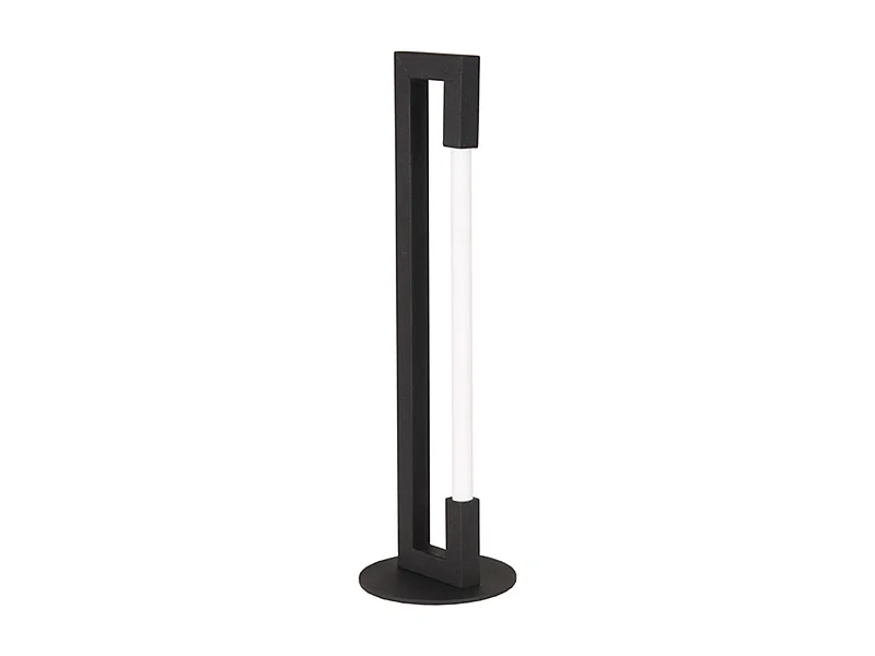 Lampe de table Futuro - Noir - Métal - 16x16x53 cm