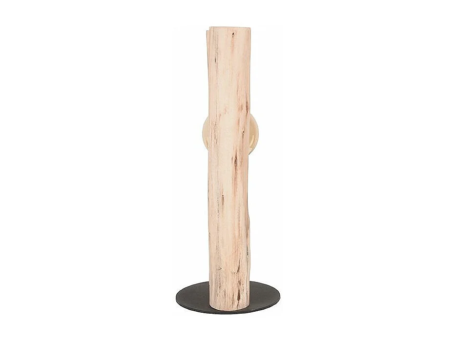 - Lampe de table Woody - 18x18x45cm - Tronc d'arbre