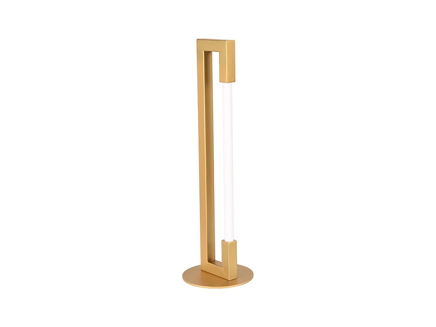 Tafellamp Futuro - Antiek goud - Metaal - 16x16x53 cm