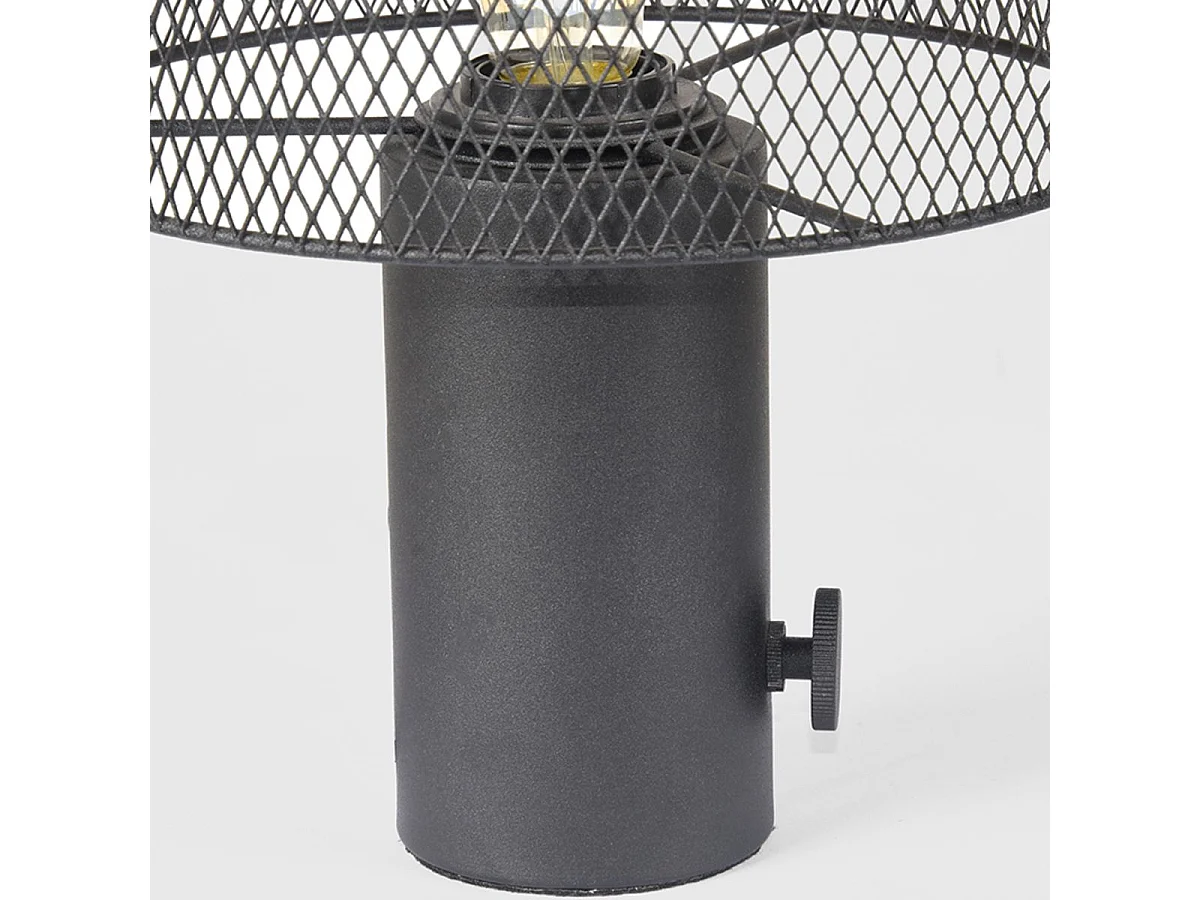 - Lampe de table Fungo - Noir - Métal - 23x23x29 cm