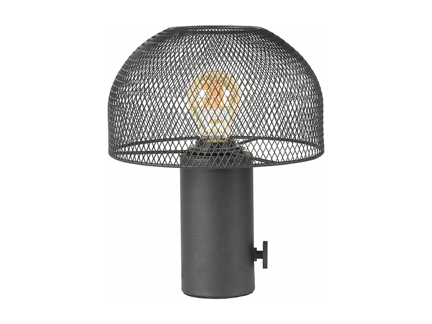 - Lampe de table Fungo - Noir - Métal - 23x23x29 cm