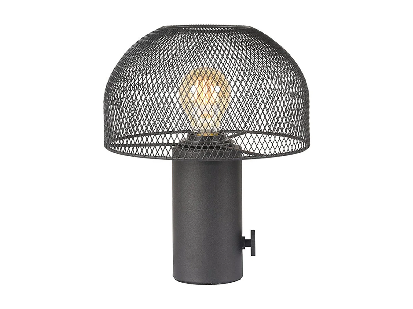 - Lampe de table Fungo - Noir - Métal - 23x23x29 cm