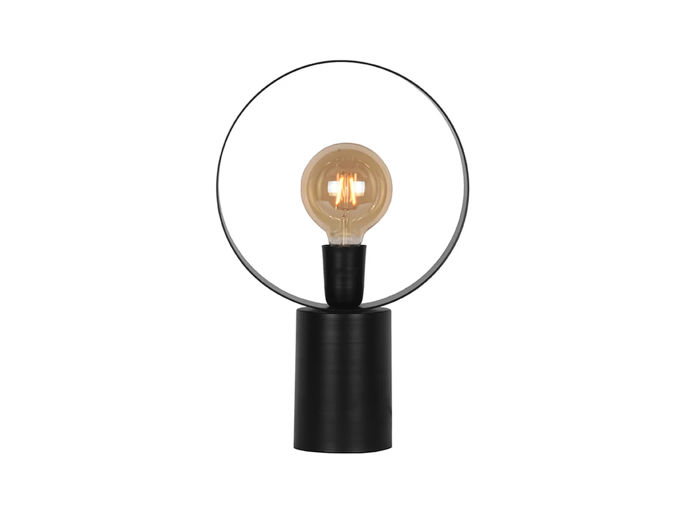 Lampe de table Ray - Noir - Métal