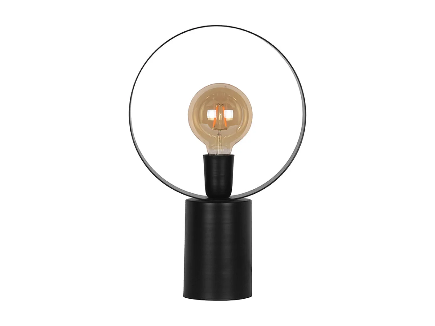 Lampe de table Ray - Noir - Métal