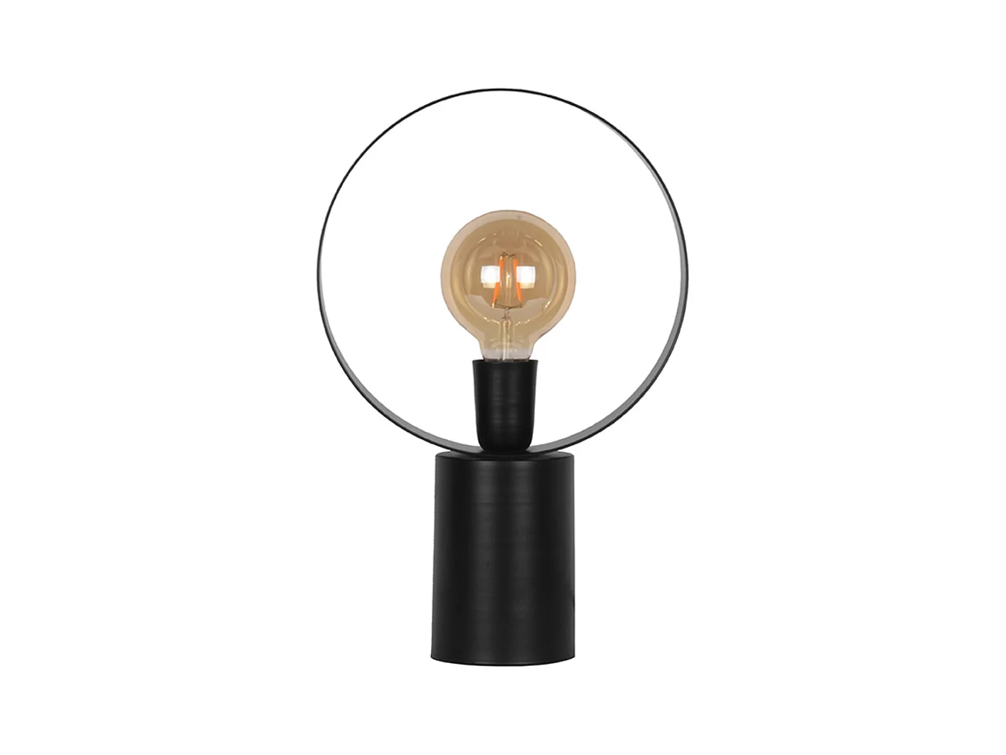 Lampe de table Ray - Noir - Métal