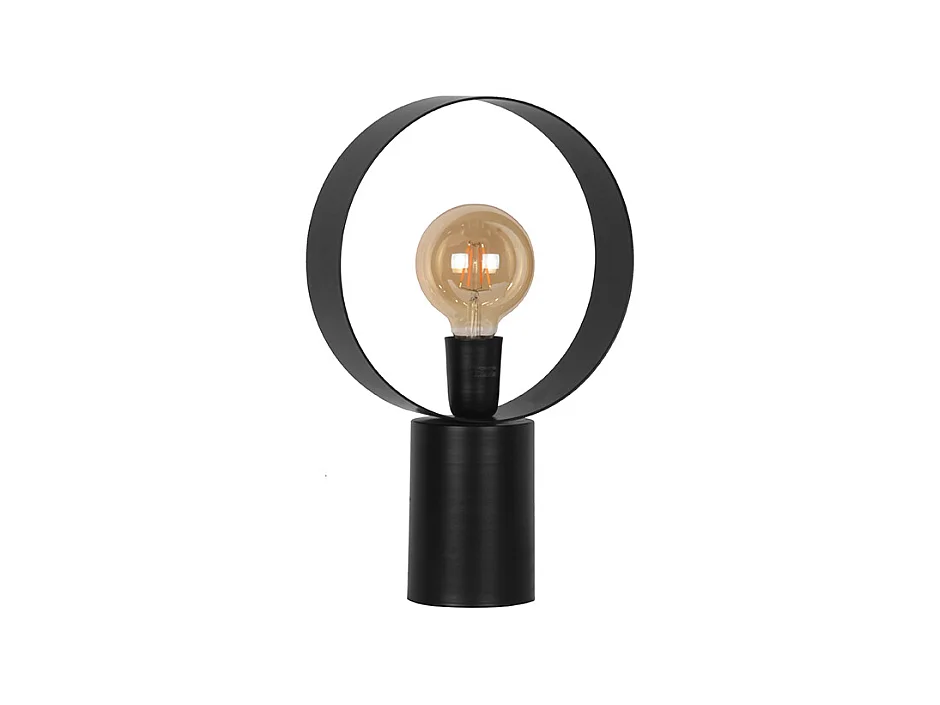 Lampe de table Ray - Noir - Métal