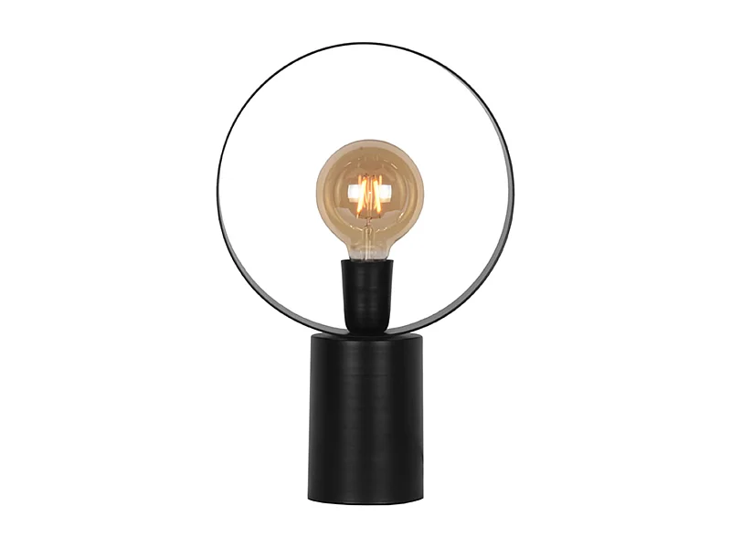 Lampe de table Ray - Noir - Métal