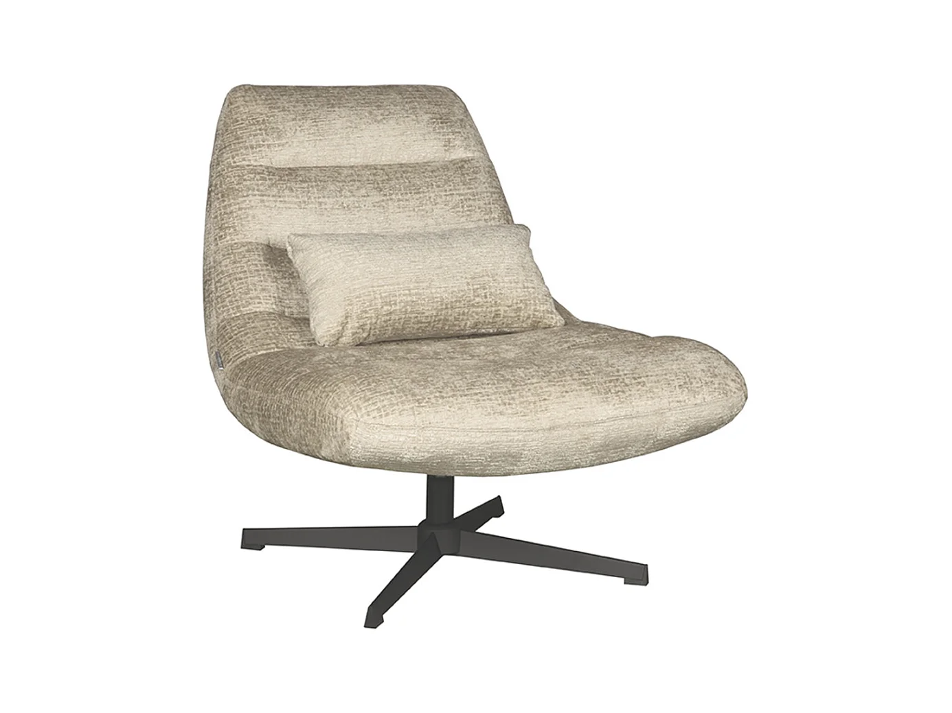 Sessel Nox - Beige - Eleganz - 62 x 77cm