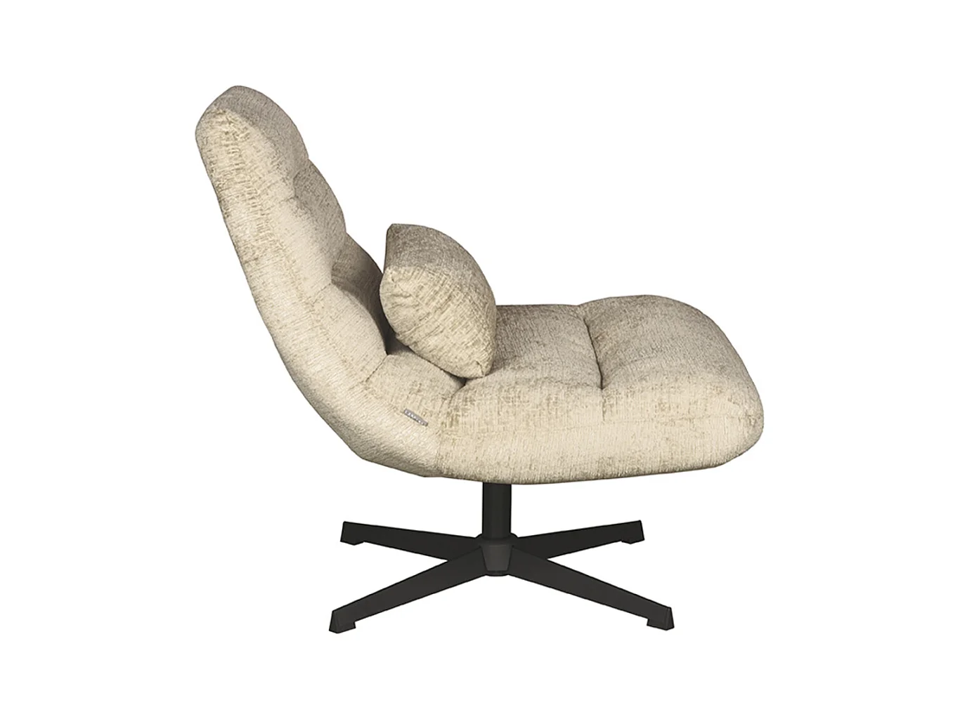 Sessel Nox - Beige - Eleganz - 62 x 77cm