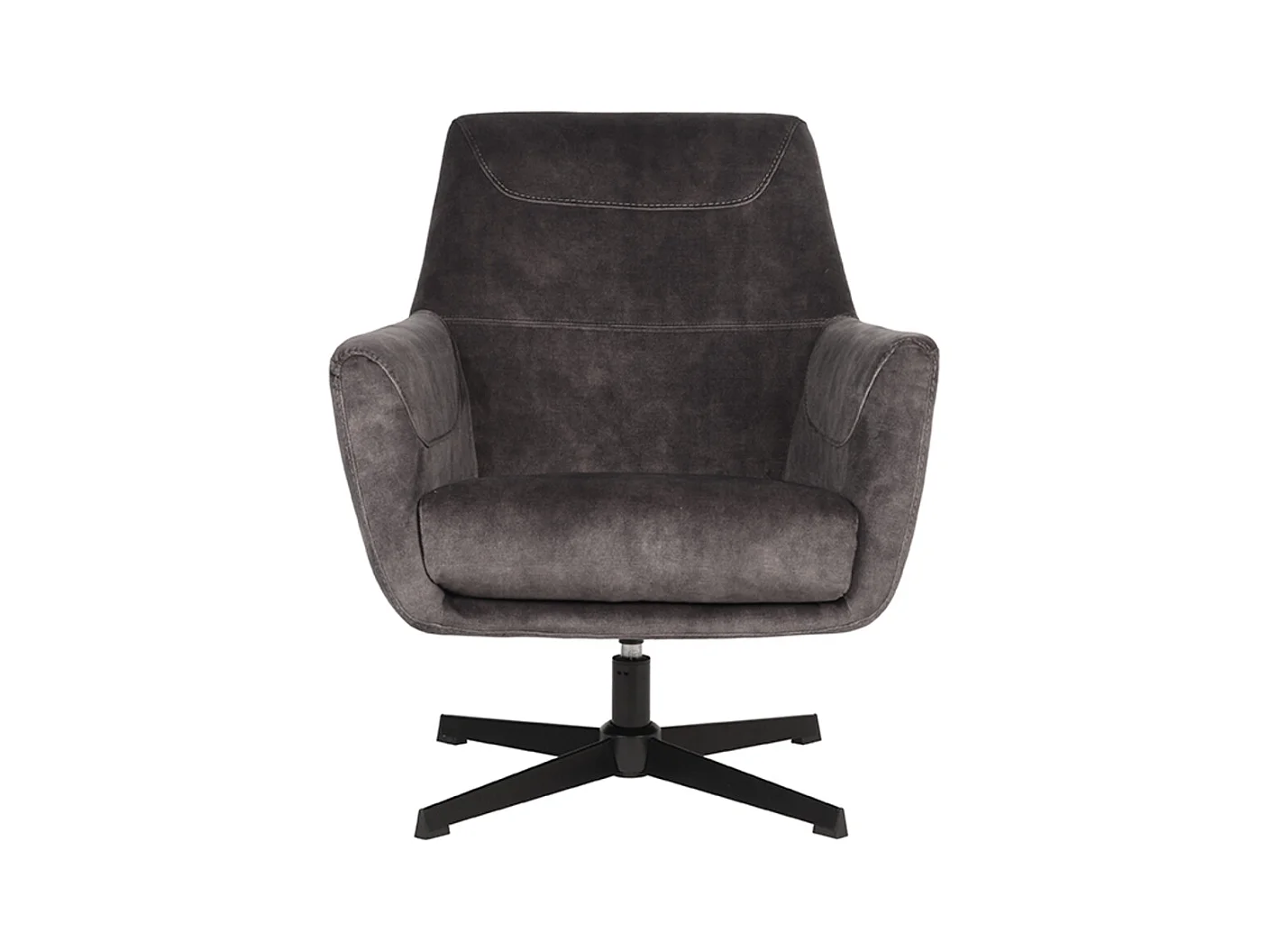 Sillón Toby - Antracita - Terciopelo