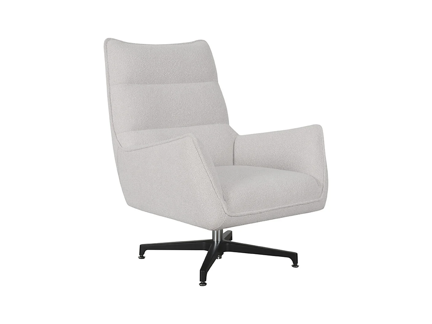 Fauteuil Rodia - Naturel - Boucle