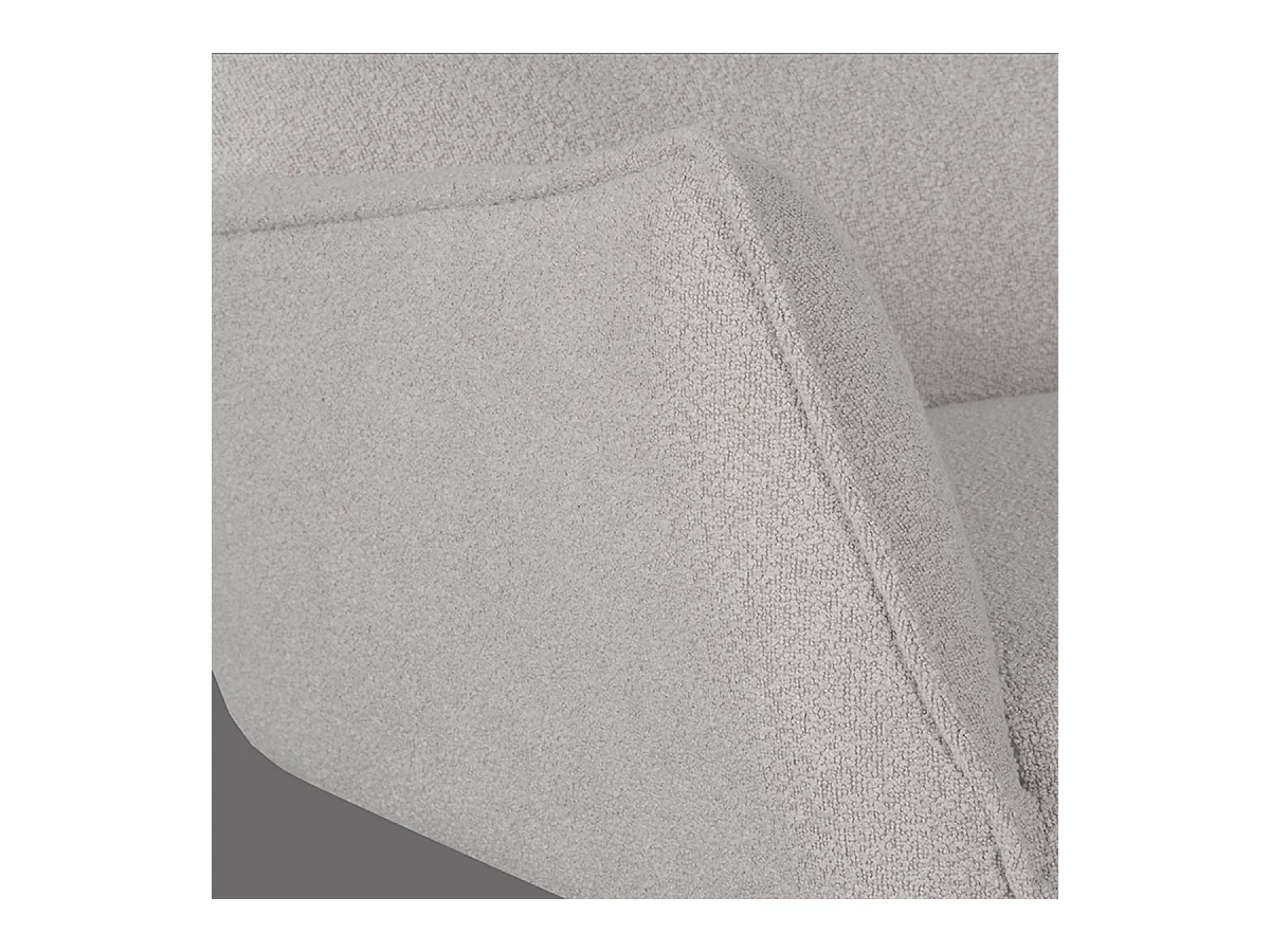 Fauteuil Rodia - Naturel - Boucle