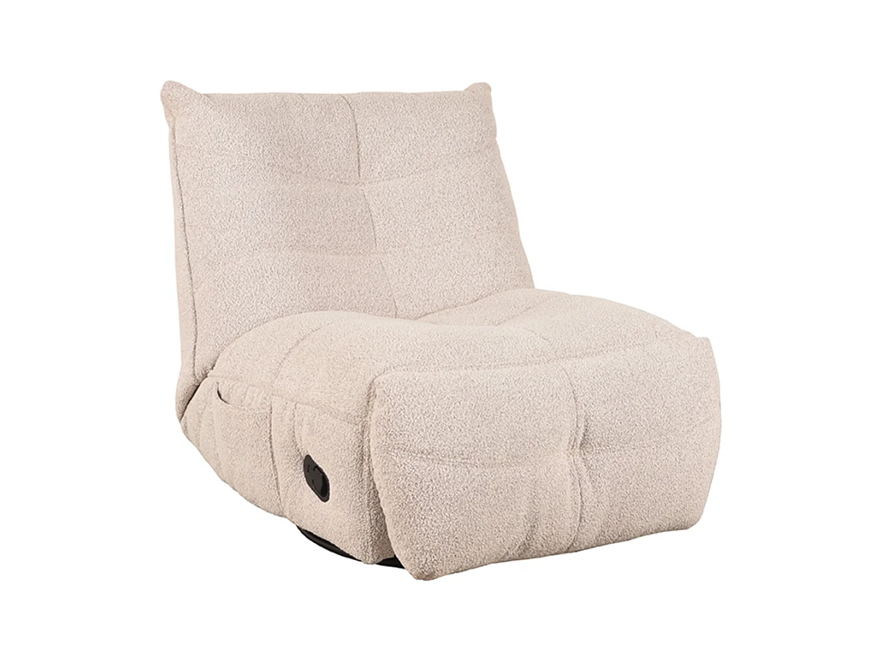 Fauteuil Take It Easy - Naturel - Boucle