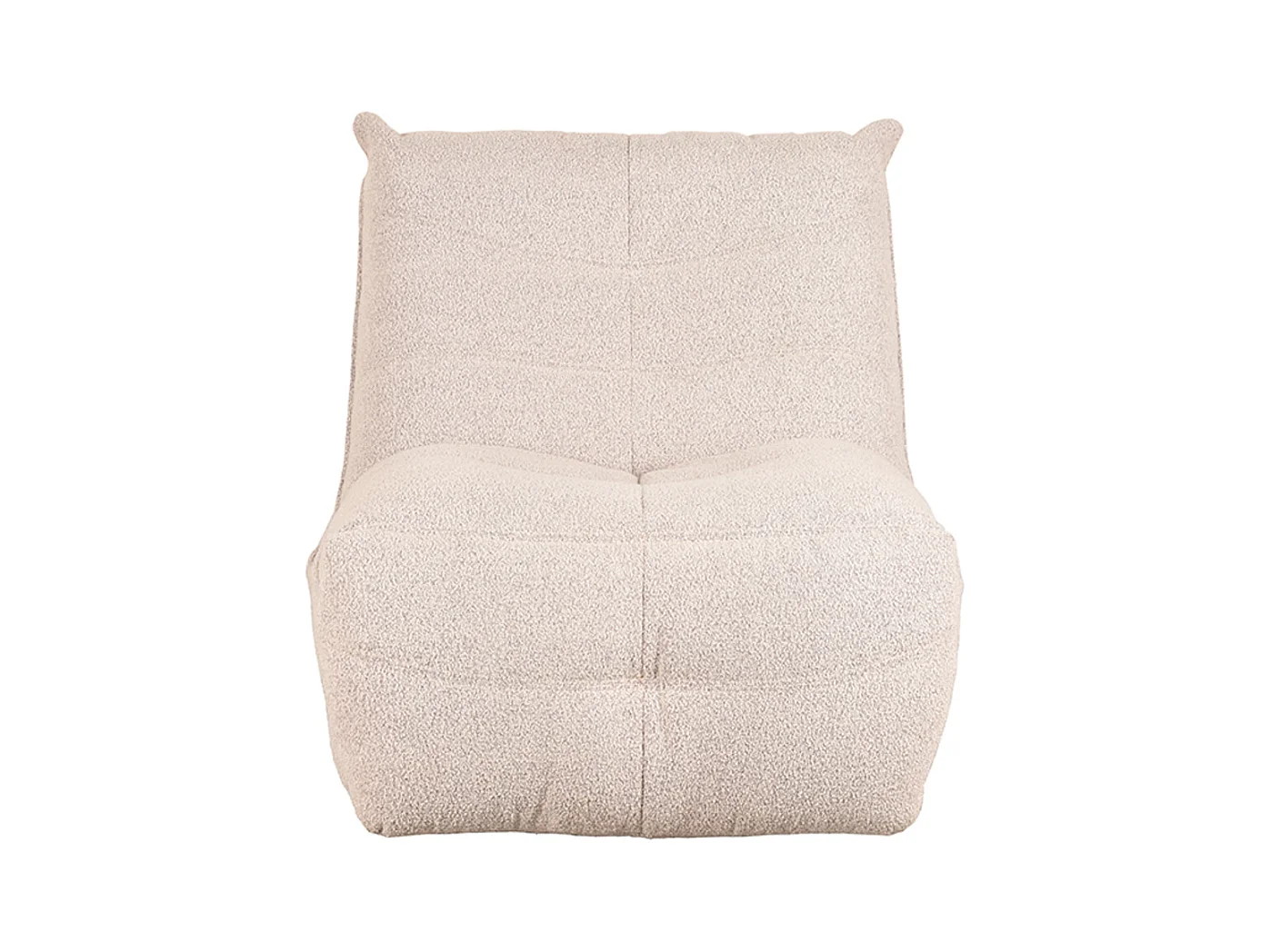 Fauteuil Take It Easy - Naturel - Boucle