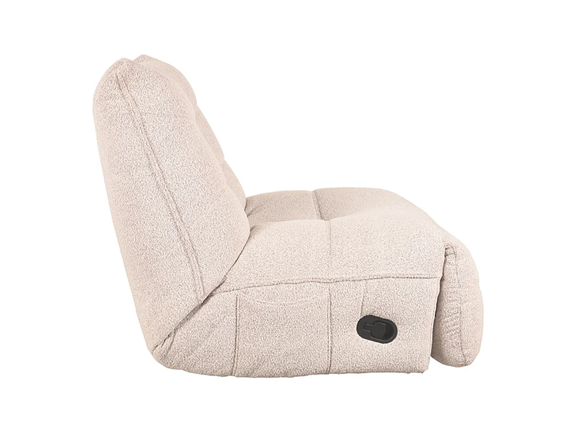 Fauteuil Take It Easy - Naturel - Boucle