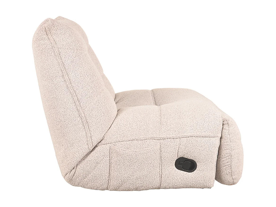Fauteuil Take It Easy - Naturel - Boucle