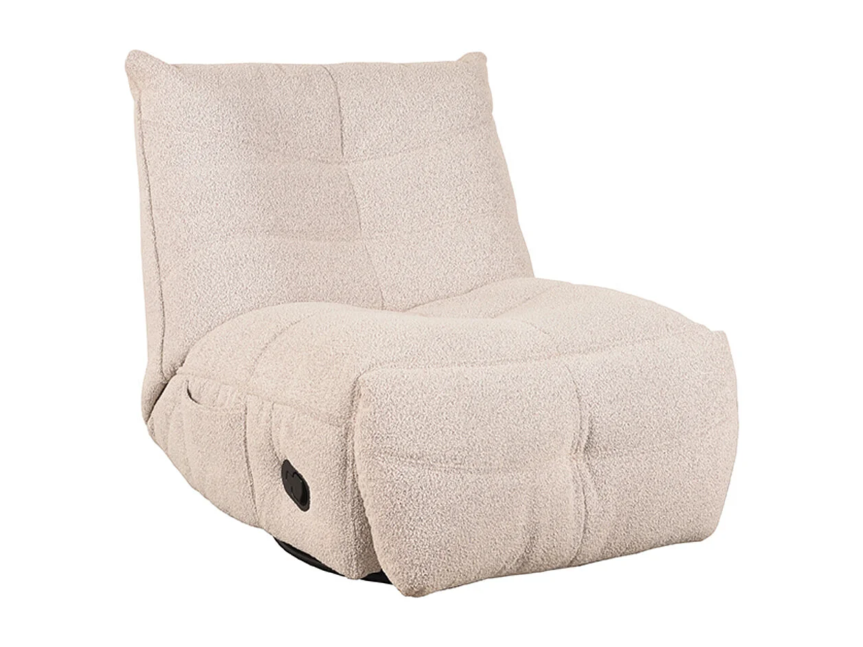 Fauteuil Take It Easy - Naturel - Boucle