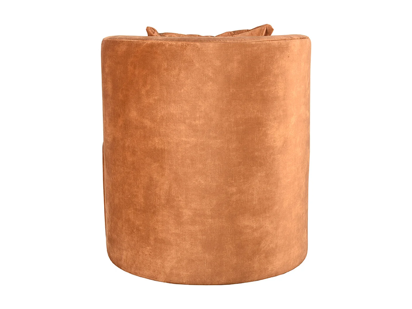 Fauteuil Evy 65x65x75 cm - Oker - Velours