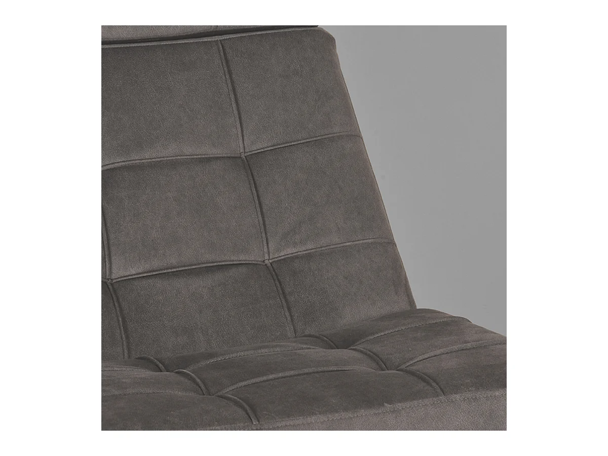 Sillón Alvar - Antracita - Cosmo - 57x53x83 cm