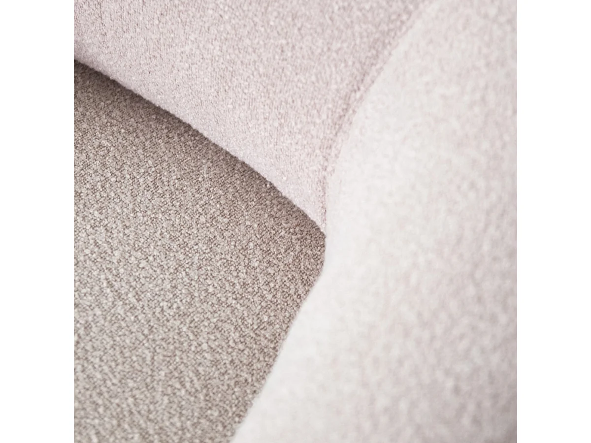 Fauteuil Valenza - Naturel - Stof - Naturel Hout - 79x83x73 cm