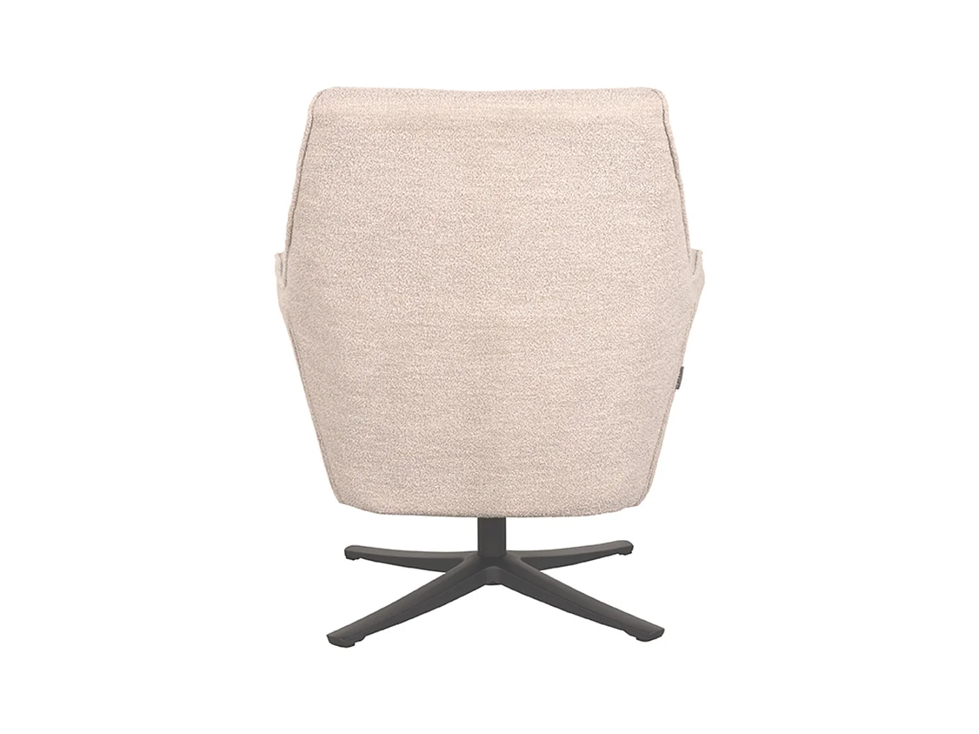 Fauteuil Tod - Naturel - Boucle
