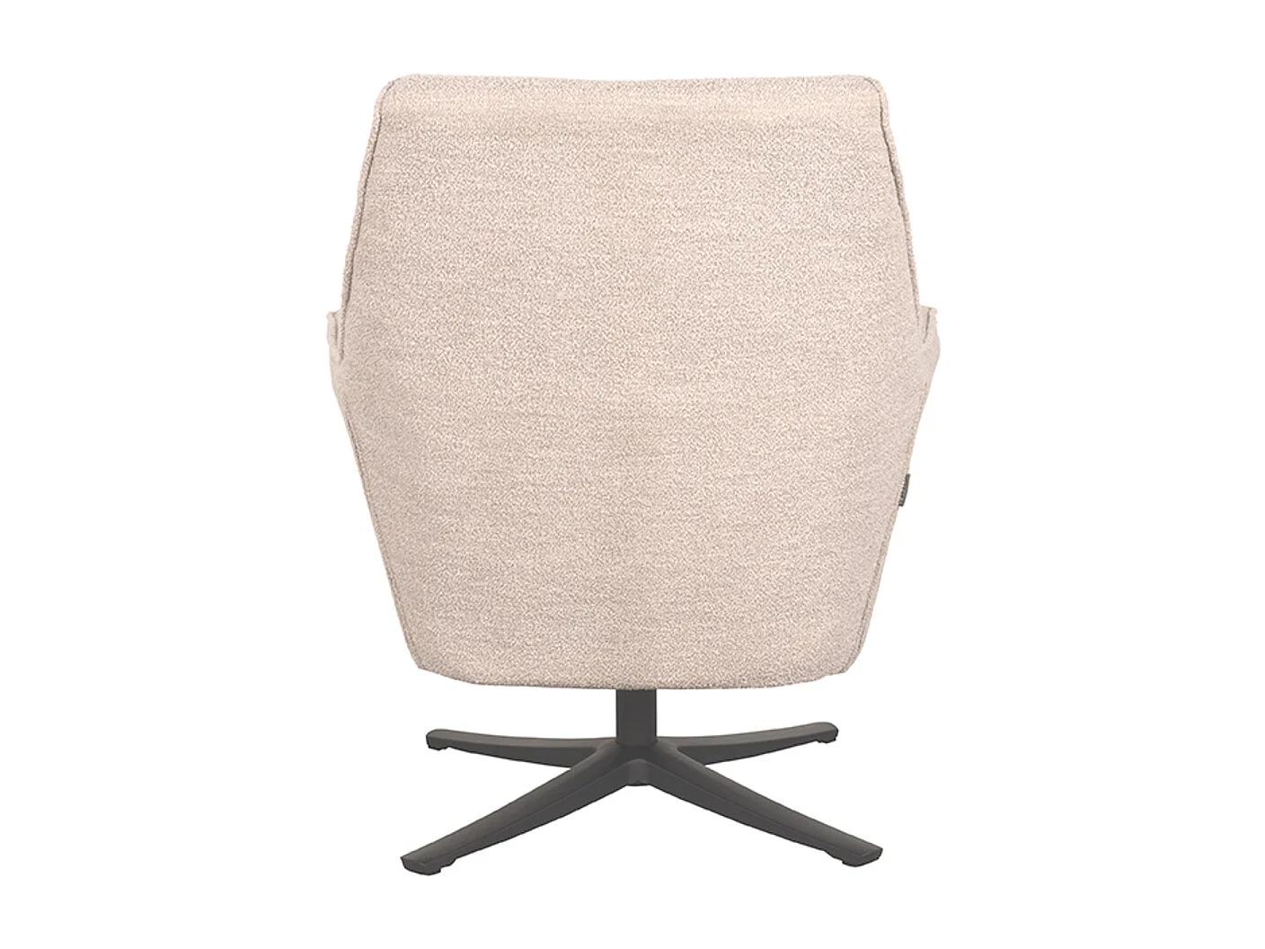 Fauteuil Tod - Naturel - Boucle