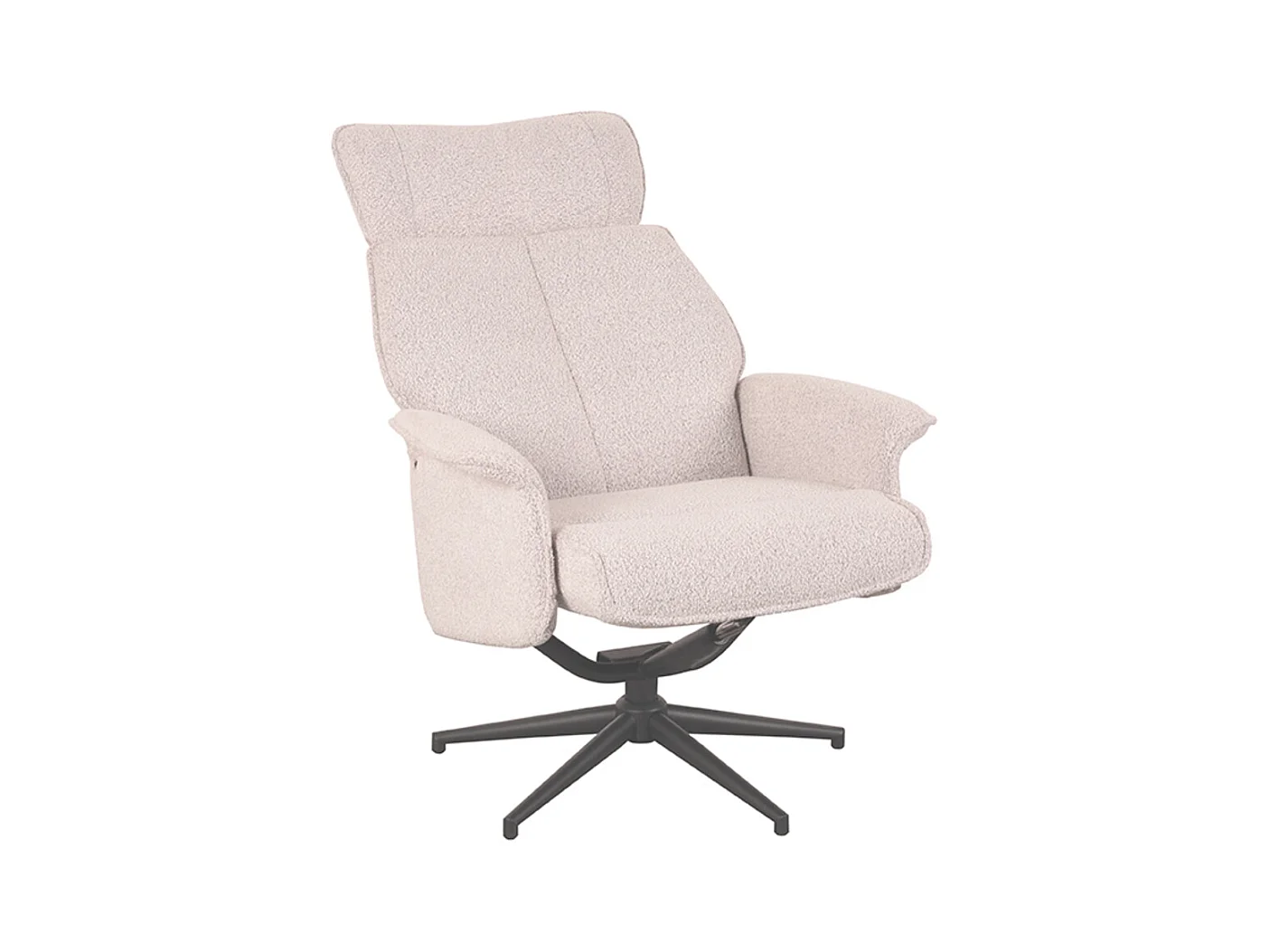 Fauteuil Verdal - Naturel - Boucle