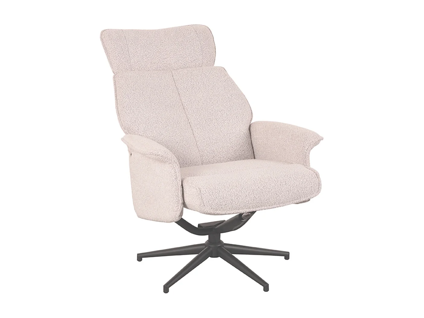 Fauteuil Verdal - Naturel - Boucle
