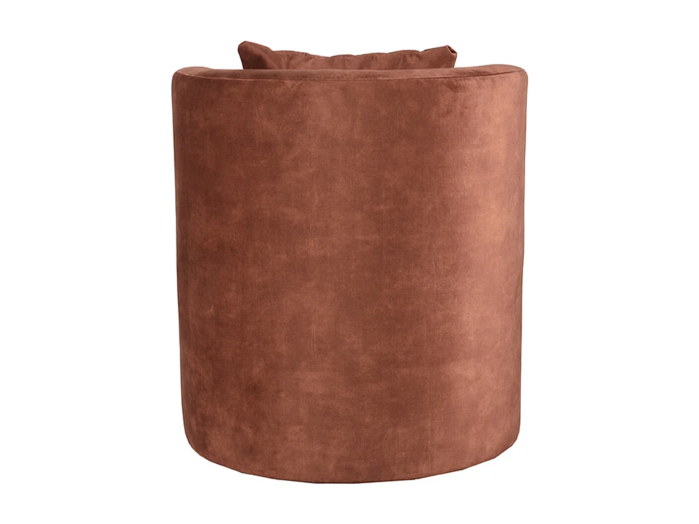 Fauteuil Evy 65x65x75 cm - Rust - Velours