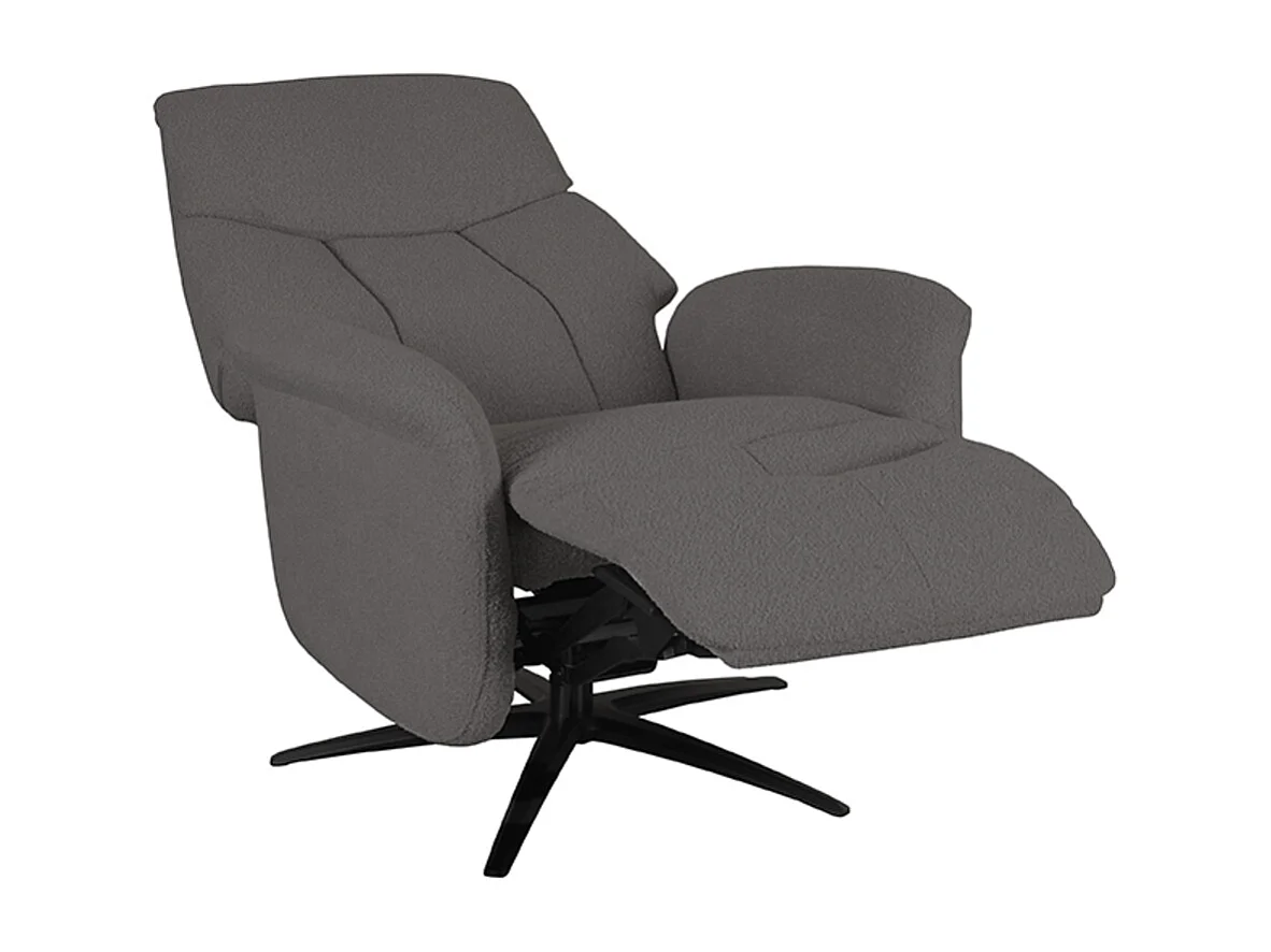 Fauteuil Oslo - Anthracite - Cosmo - Électrique - 87x79x112 cm