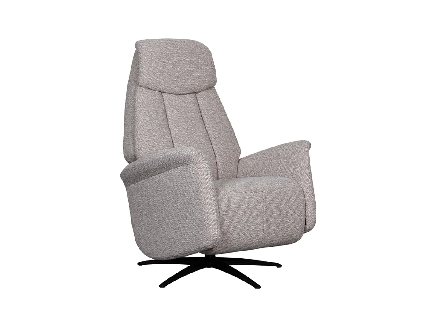 Fauteuil Oslo - Naturel - Boucle - Elektrisch - 87x79x112 cm