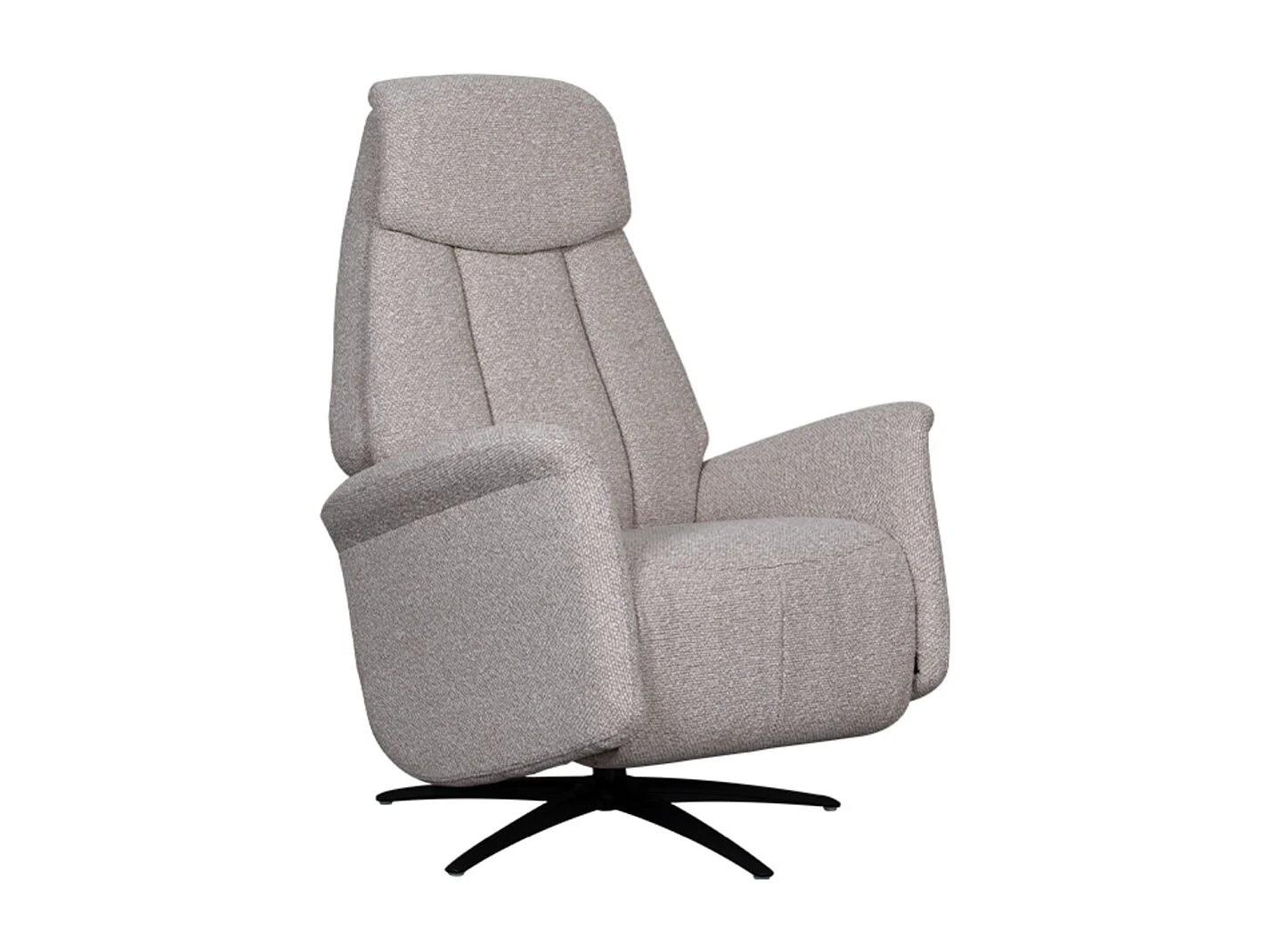 Fauteuil Oslo - Naturel - Boucle - Électrique - 87x79x112 cm