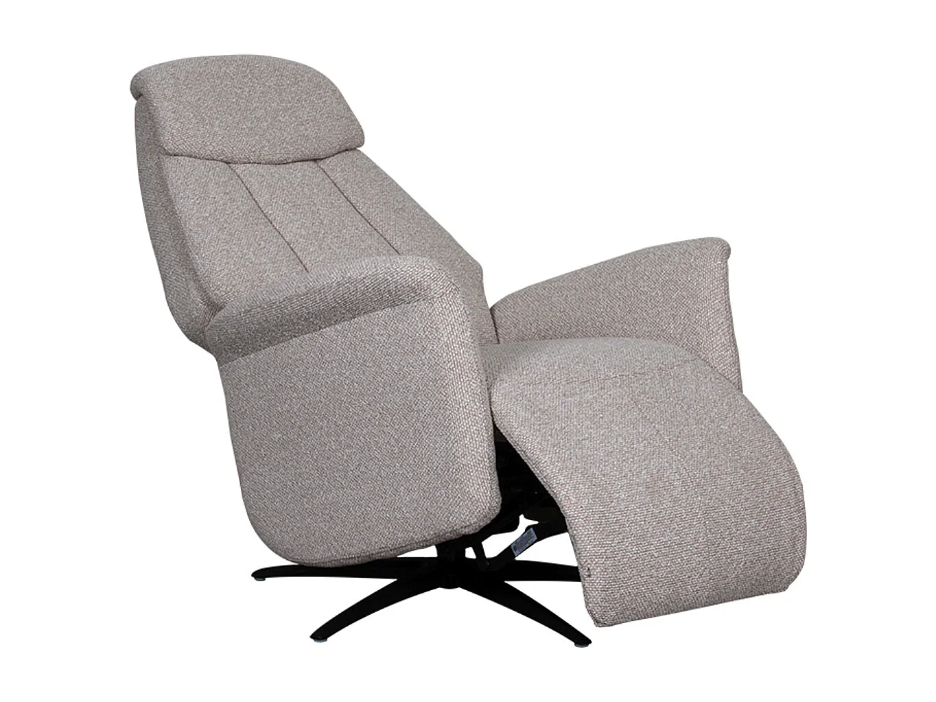 Fauteuil Oslo - Naturel - Boucle - Électrique - 87x79x112 cm
