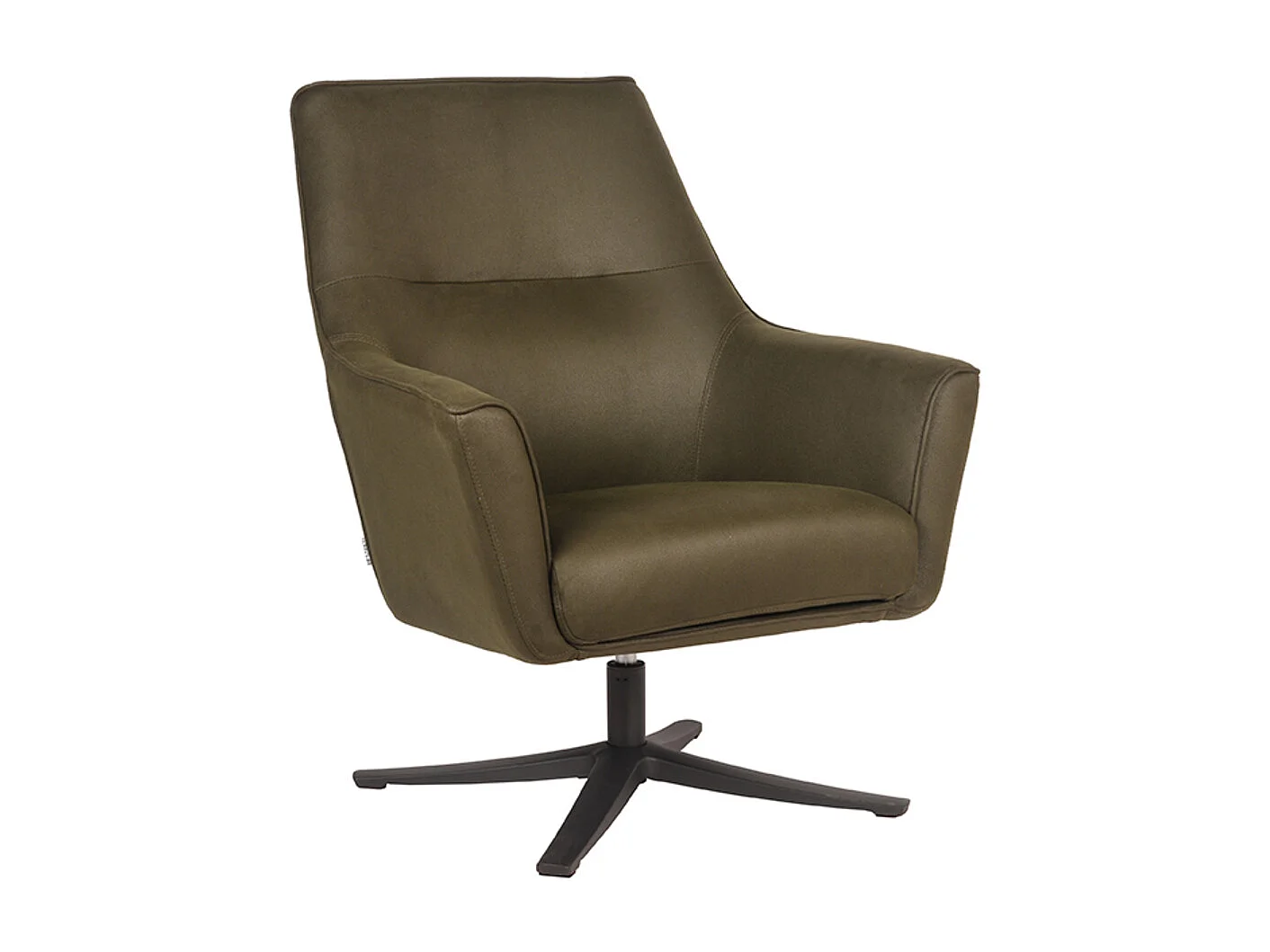 Fauteuil Tod - Vert kaki - Microfibre
