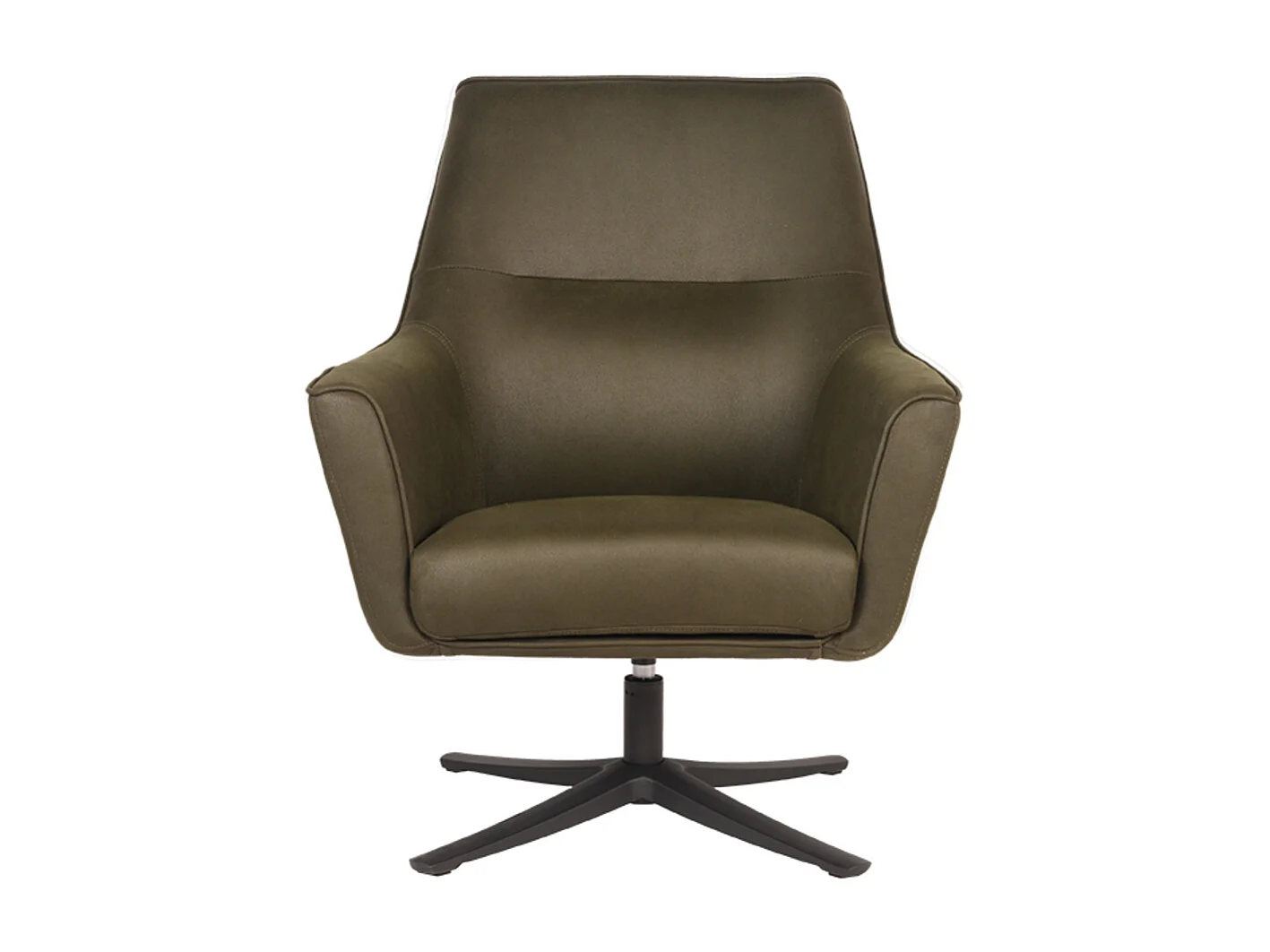 Fauteuil Tod - Vert kaki - Microfibre