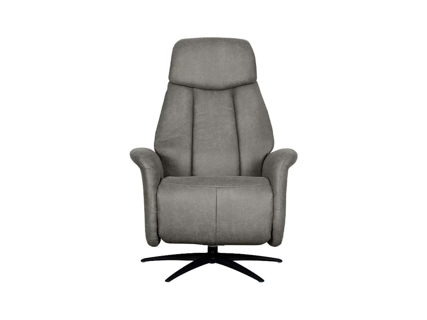 Fauteuil Oslo - Taupe - Micro Suede - Électrique - 87x79x112 cm