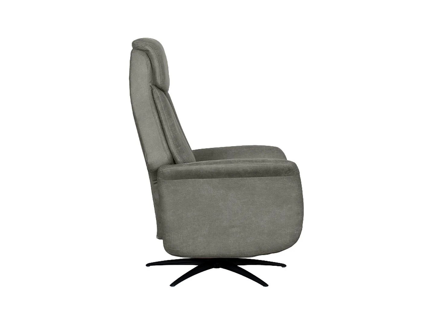 Fauteuil Oslo - Taupe - Micro Suede - Électrique - 87x79x112 cm