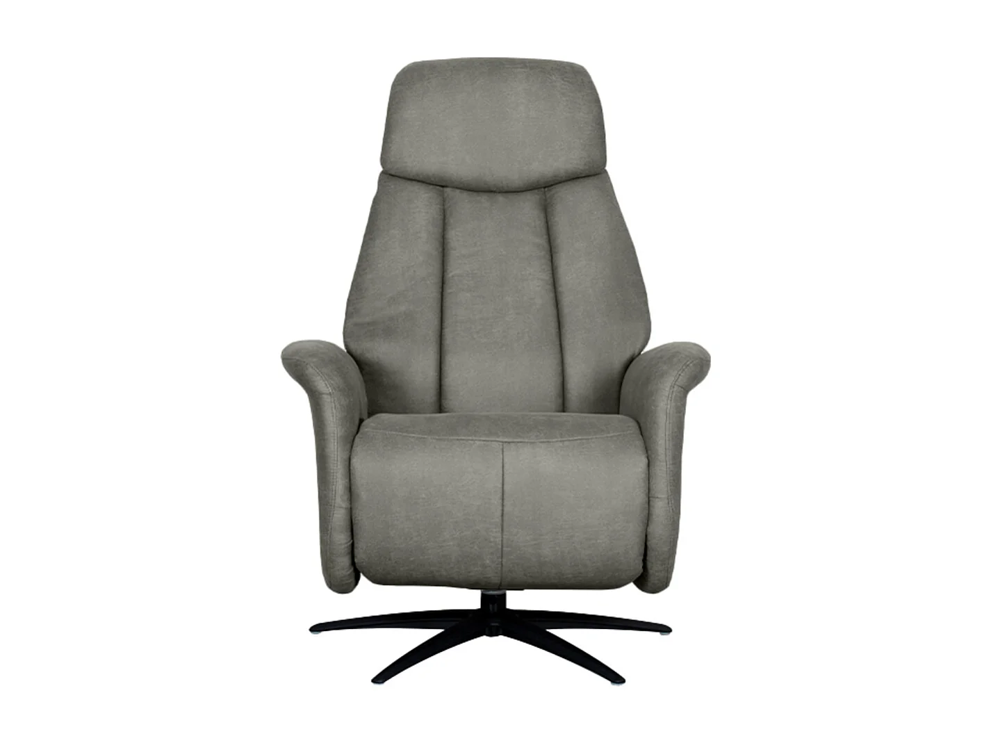 Fauteuil Oslo - Taupe - Micro Suede - Électrique - 87x79x112 cm