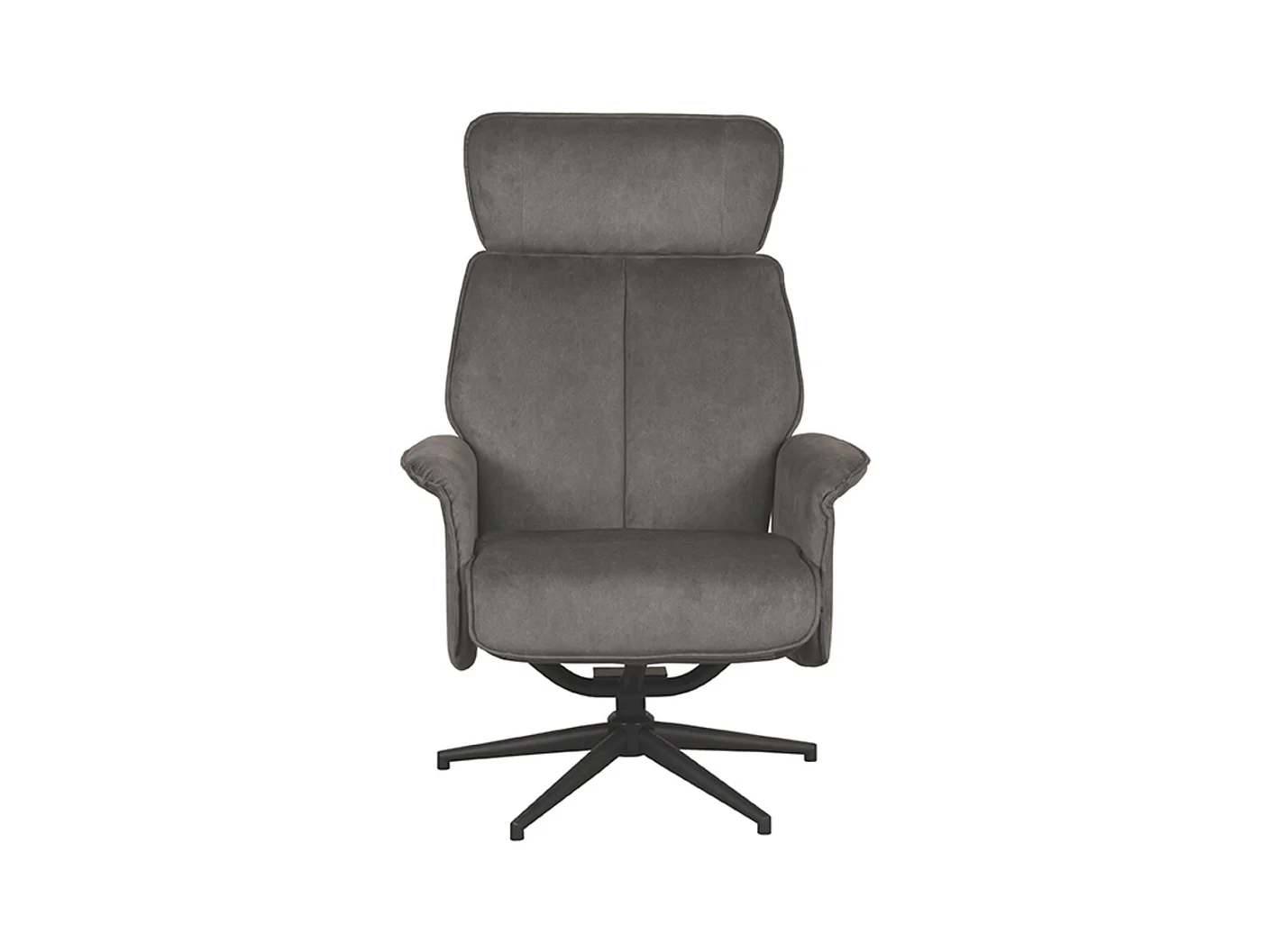 Fauteuil Verdal - Anthracite - Cosmo - 79x77x109 cm