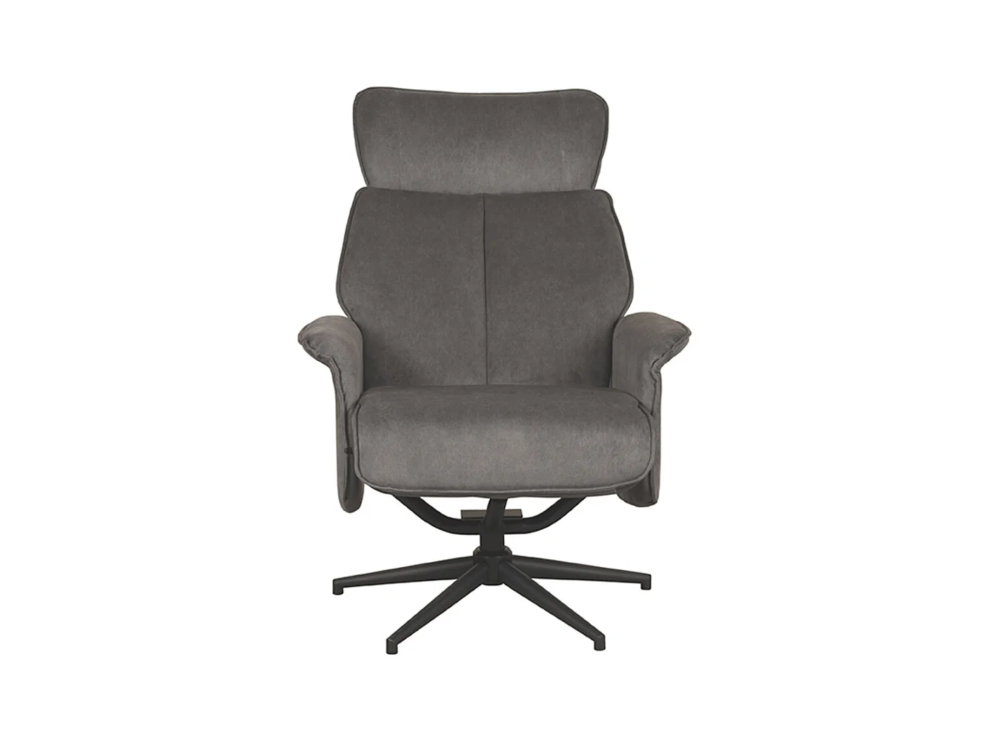 Fauteuil Verdal - Anthracite - Cosmo - 79x77x109 cm