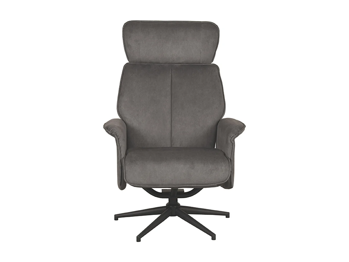 Fauteuil Verdal - Anthracite - Cosmo - 79x77x109 cm
