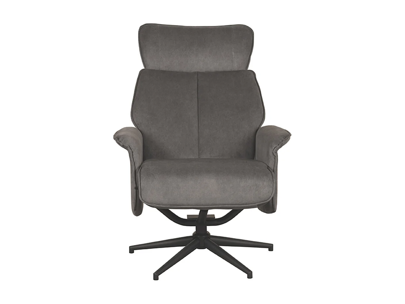 Fauteuil Verdal - Anthracite - Cosmo - 79x77x109 cm