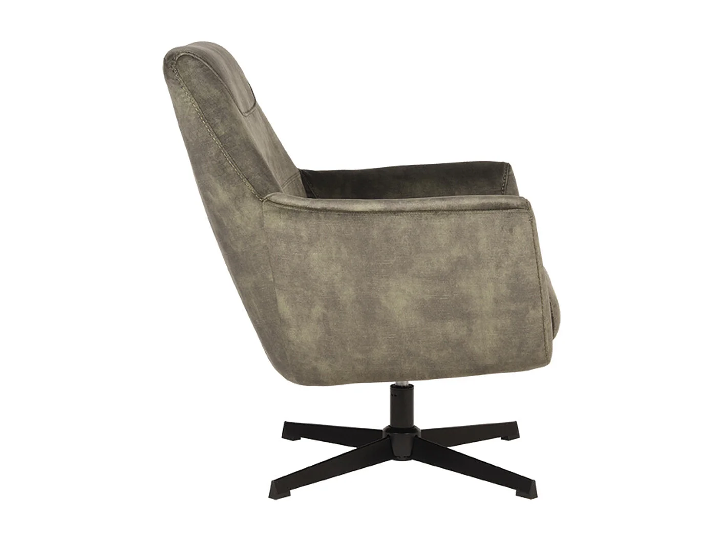 Fauteuil Toby - Hunter - Velours