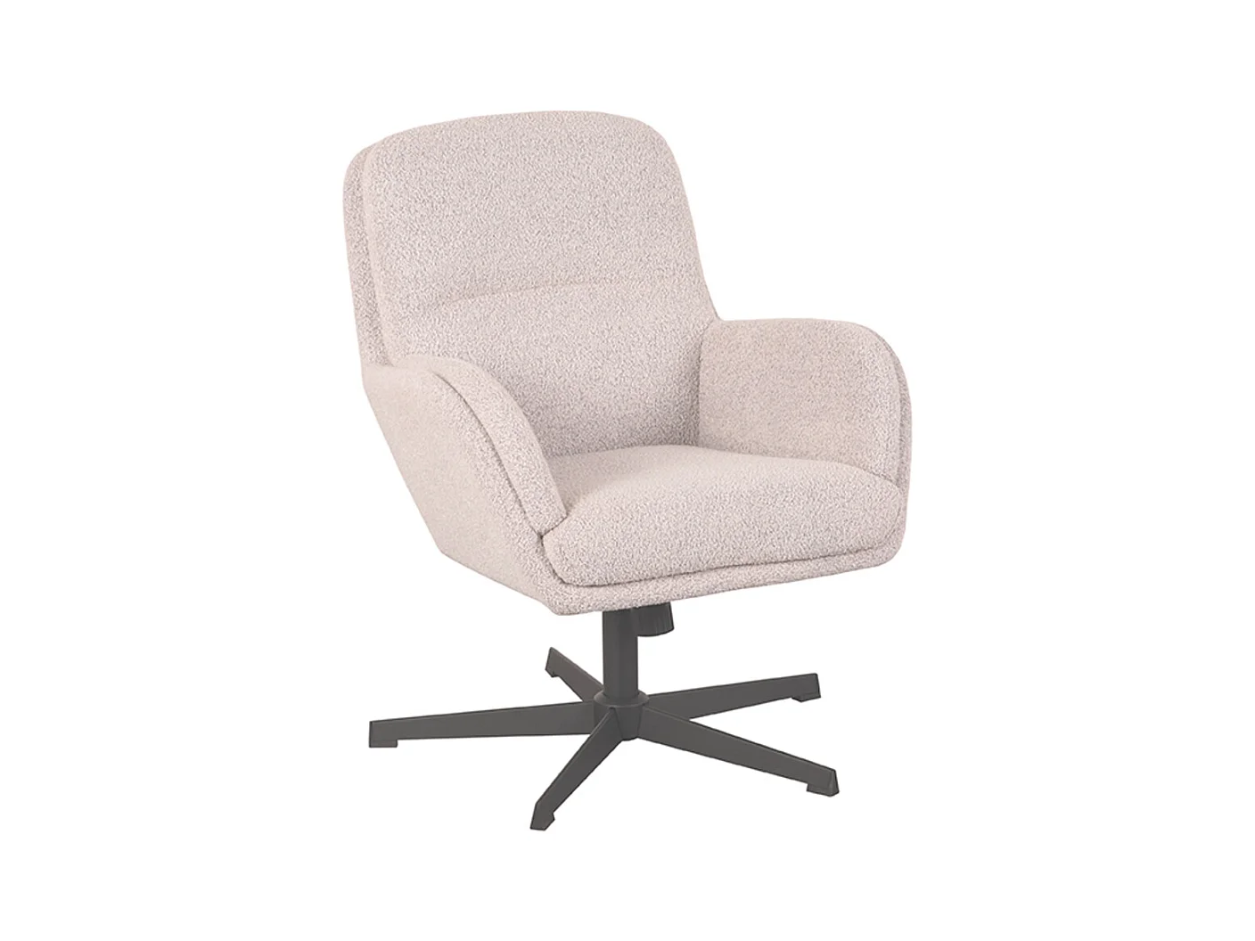 Fauteuil Moss - Naturel - Boucle