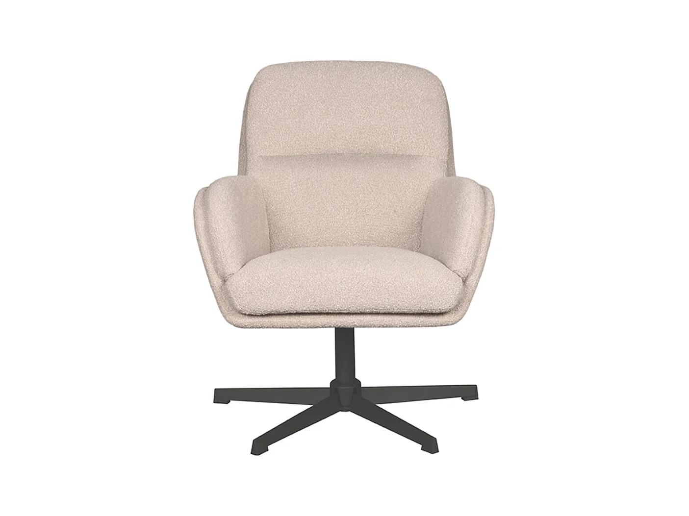 Fauteuil Moss - Naturel - Boucle