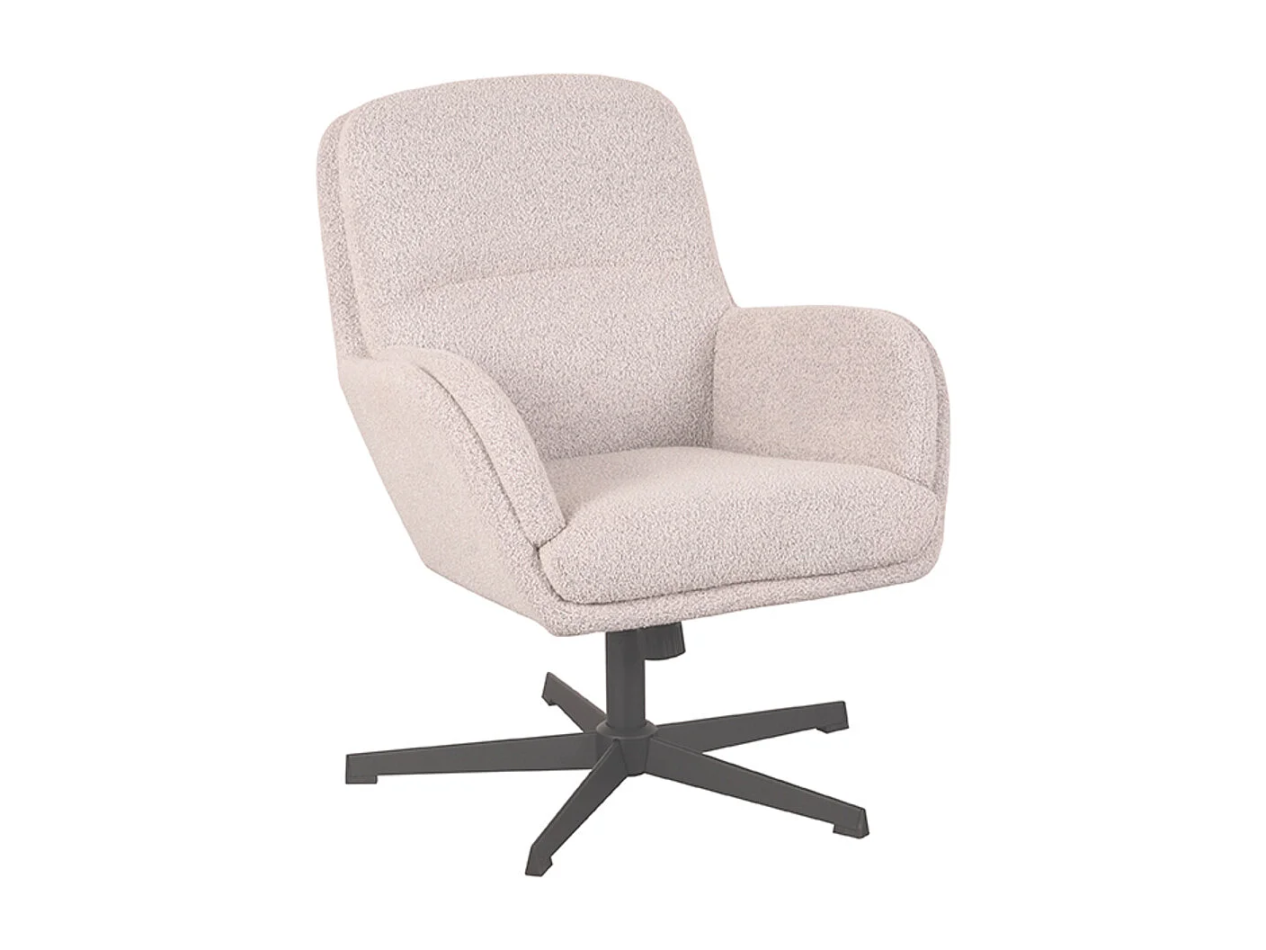 Fauteuil Moss - Naturel - Boucle