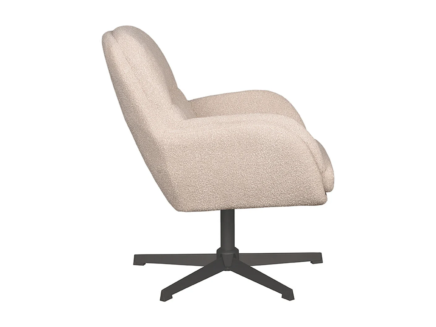 Fauteuil Moss - Naturel - Boucle