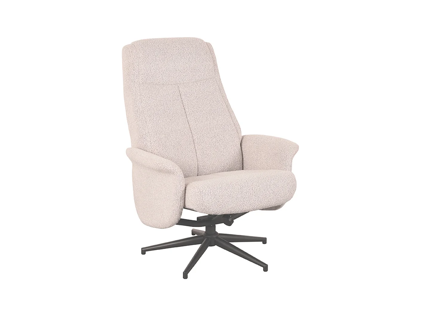 Fauteuil Bergen - Naturel - Boucle